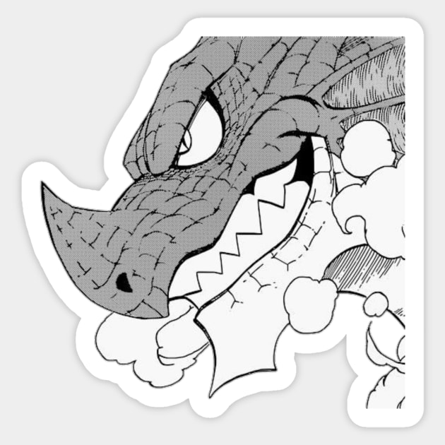 Igneel The Fire Dragon King Sticker by BeragonRe